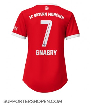 Bayern Munich Serge Gnabry #7 Hemma Matchtröja Dam 2022-23 Kortärmad